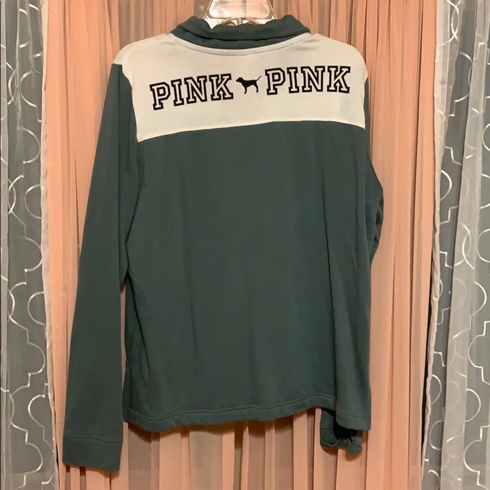 green PINK pullover - Picture 2 of 2